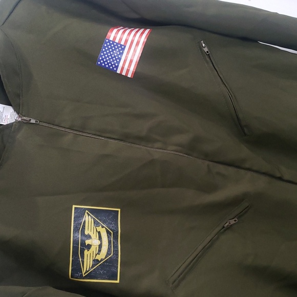 Morph Costumes Airforce Jumpsuit Olove Green Size Large - Picture 5 of 9